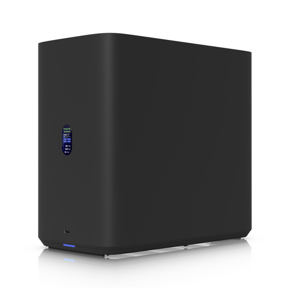 Ubiquiti (UNAS-4-B) Ubiquiti UNAS 4, Black, UniFi Network Attached Storage(4) 2.5/3.5'HDD Bays, (2)M.2NVMe SSD, 2.5GbE Networking, USB-C Conn, PoE+++ Adapter Compact Ubiquiti (UNAS-4-B) Ubiquiti UNAS 4, Black, UniFi Network Attached Storage(4) 2.5/3.5'HDD Bays, (2)M.2NVMe SSD, 2.5GbE Networking, USB-C Conn, PoE+++ Adapter Compact