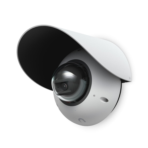 Ubiquiti (UACC-G6-Dome-WS-W) Ubiquiti G6 Dome Camera Weather Shield, White, G6 Dome Camera Accessory, Optimal image Quality, Protection Elements, Installed Outdoors, Wall, Pole.