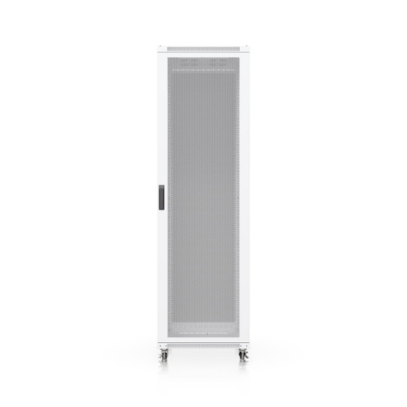 Ubiquiti (UACC-Rack-42U-1000-P) Ubiquiti 42U Rack Cabinet,Assembled Floor Rack, Built-In Fans, Removable Panels, Lockable Casters, Optimal Airflow, Heavy-Duty ,Easy Equipment Access