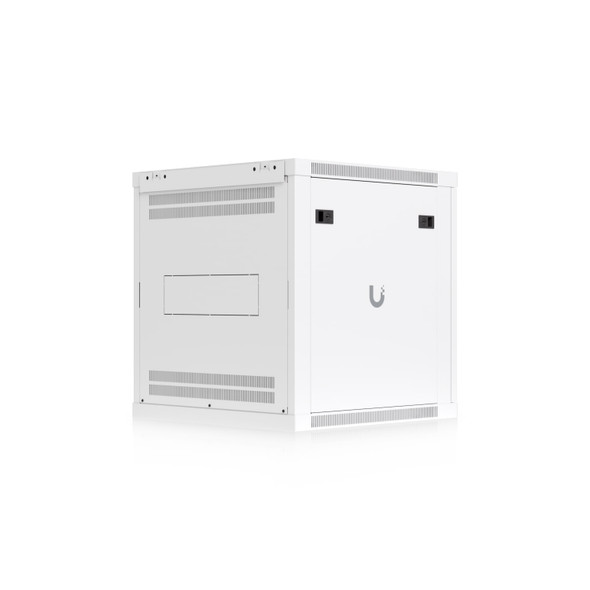 Ubiquiti (UACC-Rack-12U-Wall-600-P) Ubiquiti 12U Rack Cabinet,Fully Assembled Wall-Mount Rack,Built-In Fans,Removable Panels, Easy Equipment Access,Space-Efficient Small-Scale Deployment