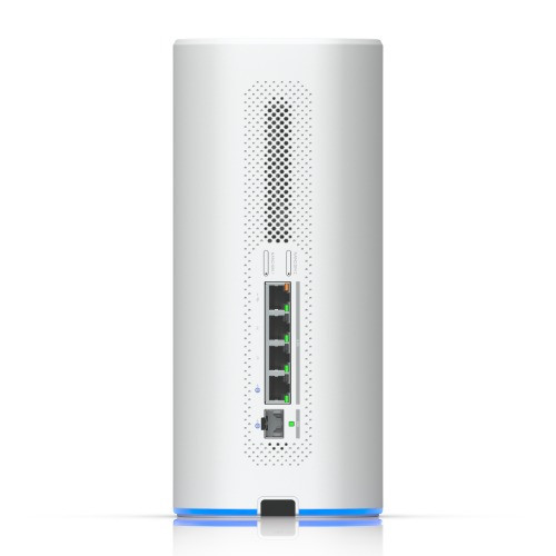 Ubiquiti (UDR-5G-Max) Ubiquiti Dream Router 5G Max, Desktop Cloud Gateway, Full-Performance 5G, 3.4 Gbps, WiFi 7, 10G SFP+4-Port 2.5 GbE switch (1) PoE Port,SD Card Storage