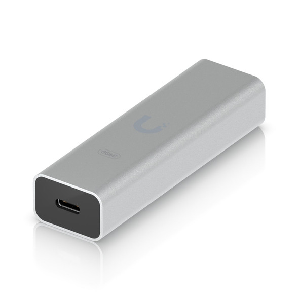 Ubiquiti (UACC-Adapter-RJ45-USBC-5GE) Ubiquiti 5GbE Ethernet Adapter, Plug-and-play, Ethernet Adapter with USB-C for Seamless 5GbE Network Connectivity.
