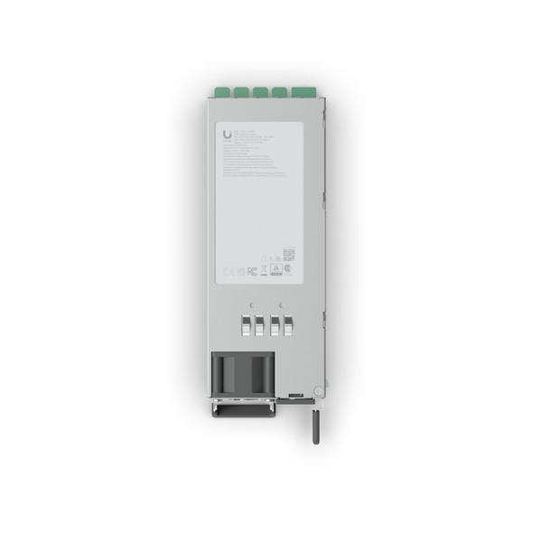 Ubiquiti (UACC-PSU-54V-1200W) Ubiquiti Hot-Swappable Power Module (1,200W), 1,200W (54V) AC-to-DC Power Supply, Included Power Cable, Compatibility:ECS-24-PoE, ECS-48-PoE