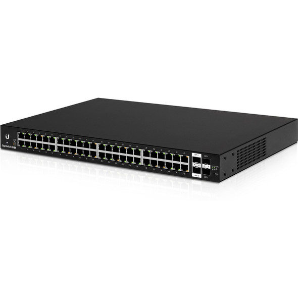 Ubiquiti (ES-48-LITE-AU) Ubiquiti EdgeSwitch 48 - 48-Port Managed Gigabit Switch, 2 SFP and 2 SFP+, Layer 2 and Layer 3 Capabilities