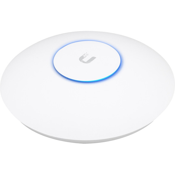 Ubiquiti (UAP-AC-HD-5) Ubiquiti UniFi AC Wave 2 Access Point, 4x4 MIMO, 2.4GHz @ 800Mbps, 5GHz @ 1733Mbps, Total 2533Mbps, Range Up To 122m, PoE Not Included