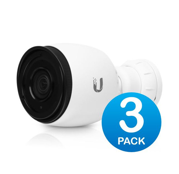 Ubiquiti (UVC-G3-PRO-3) Ubiquiti UniFi Protect Camera G3 Infrared Pro IR 1080P HD Video - 3 Pack