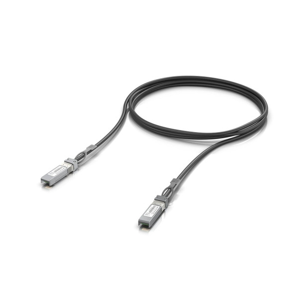 Ubiquiti (UACC-DAC-SFP10-3M)  SFP+ Direct Attach Cable, 10Gbps DAC Cable, 10Gbps Throughput Rate, 3m Length