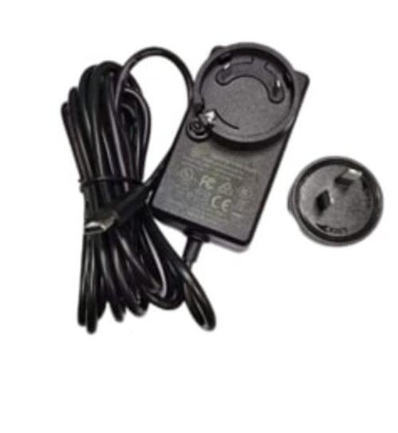 Ubiquiti (AU2CC3V5A5B) AU Power Adaptor, 2 Pin Black Clip Adapter, USB-C 3m, 5V/5A, Black, Compatible with  G4-doorbell