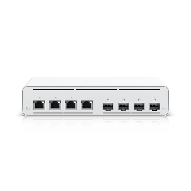 Ubiquiti (USW-Ultra-60W) Ubiquiti Ultra 60W, Compact 8-port Layer 2 GbE PoE Switch, Versatile Mounting, 7 GbE PoE+ Output ports, 1 GbE Port, optiona PoE++ Input, Incl 2Yr Warr