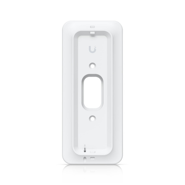 Ubiquiti (UACC-G4-Doorbell-Pro-PoE-Gang-Box) Ubiquiti G4 Doorbell Pro PoE Gang Box Mount, White,Secure, Flat/ 25° Angled Wedge Angled Mounting Plate, Compatible NHU-UVC-G4-DBELL-POE,Incl 2Yr Warr