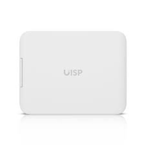 Ubiquiti (UISP-Box-Plus) Ubiquiti UISP Box Plus, IPX6-rated Water Resistance, Enclosure for UISP Switch Plus, Pole /Wall-mount, Includes Fiber Strain Relief Kit, Incl 2Yr Warr