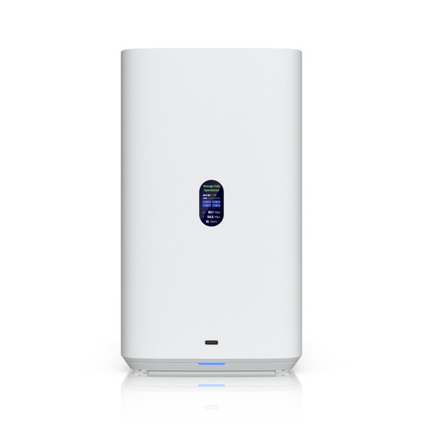 Ubiquiti (UNAS-4-W) Ubiquiti UNAS 4, White, UniFi Network Storage (4)2.5/3.5' HDD Bays,(2)M.2 NVMe SSD Cach Slot,2.5 GbE, USB-C Connect, PoE+++ Adapter, Compact Footprint Ubiquiti (UNAS-4-W) Ubiquiti UNAS 4, White, UniFi Network Storage (4)2.5/3.5' HDD Bays,(2)M.2 NVMe SSD Cach Slot,2.5 GbE, USB-C Connect, PoE+++ Adapter, Compact Footprint