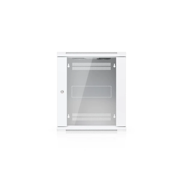 Ubiquiti (UACC-Rack-12U-Wall-450-G) Ubiquiti 12U Rack Cabinet,Fully Assembled Wall-Mount Rack,Built-In Fans,Removable Panels,Easy Equipment Access,Space-Efficient Small-Scale Deployments
