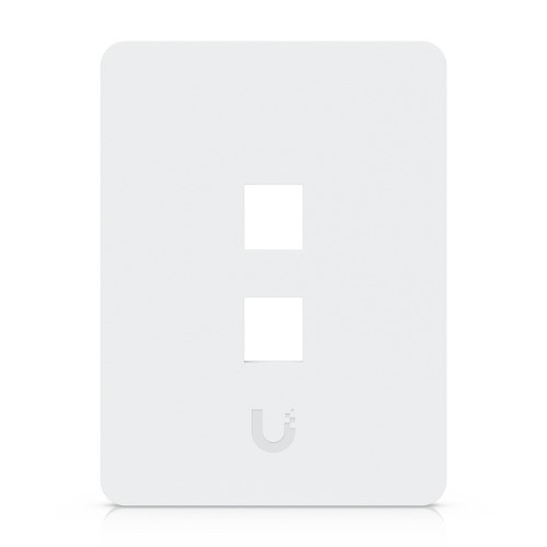 Ubiquiti (UACC-WP-Keystone-V-2P) Ubiquiti Universal Paintable Keystone Wall Plate, 4-Pack, Universal Keystone Wall Plate, Paintable Cover For Clean, Customizable Finish.