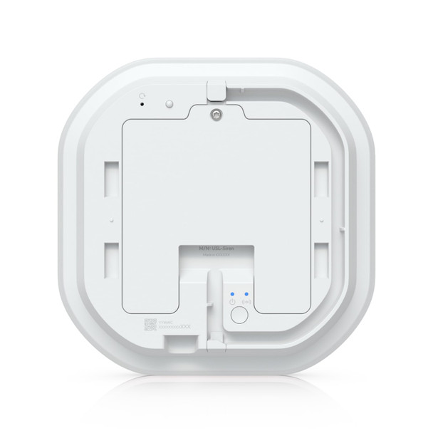 Ubiquiti (USL-Siren) Ubiquiti Siren, White, All-weather SuperLink Siren Delivering 110 DB Alarm, Emergency LED Lighting Powered Using Battery, DC Input.