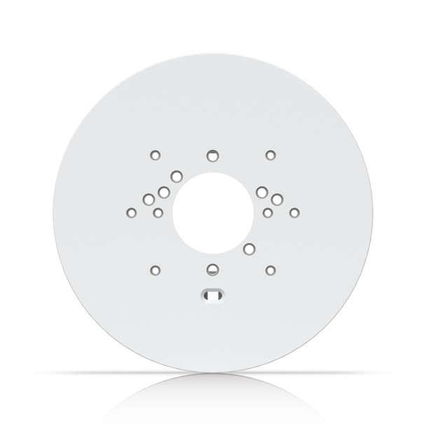 Ubiquiti (UACC-GB-Plate-W) Ubiquiti Gang Box Mounting Plate, Black, Mounting Plate Designed, Interface UniFi Protect Cam, Multiple Types, Gang Boxes, Junction Boxes.