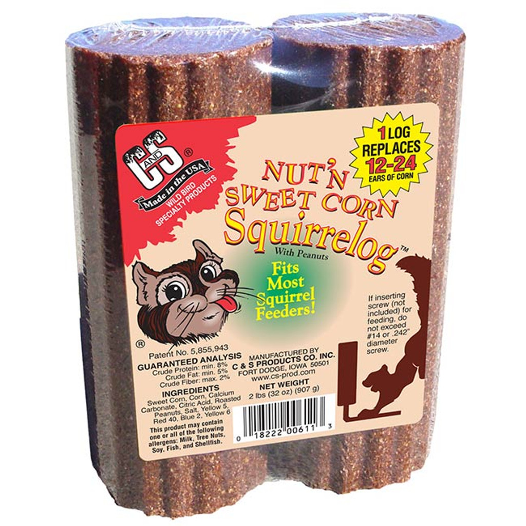 Nut 'N Sweet Squirrelog