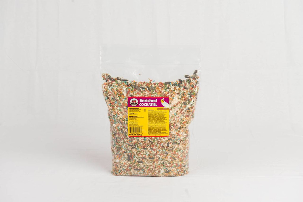 Enriched Cockatiel Food