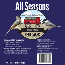 All Seasons Large Seed Cake 8/case