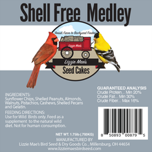 Shell Free Medley Large Seed Cake 8/case