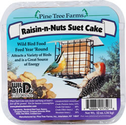 Raisin-N-Nuts Suet Cake