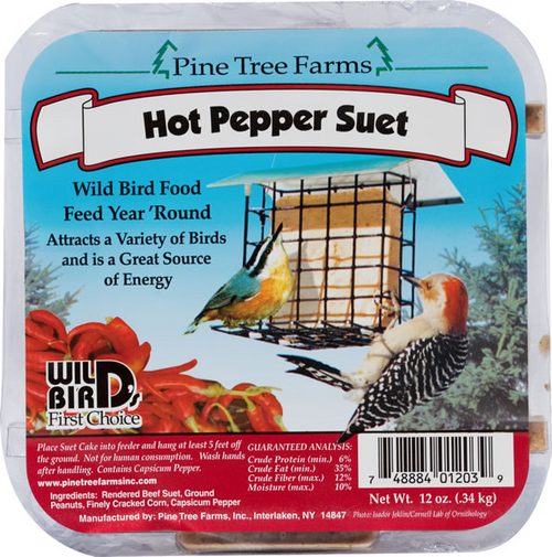 Hot Pepper Suet Lizzie Mae's Bird Seed