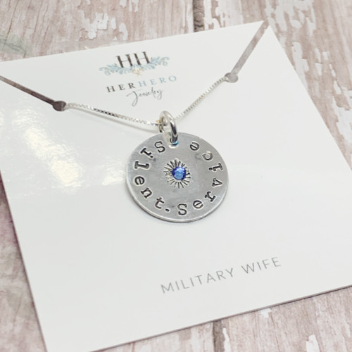 Military Sweetheart Coin - Sterling Silver