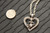 I heart the Marine Corps Necklace