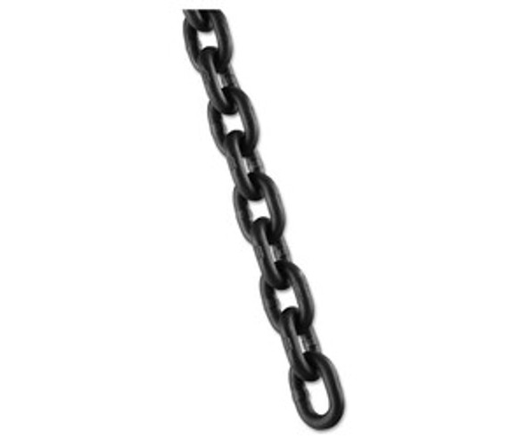 Grade 100 Alloy Chains, Size 5/8 in, 200 ft, 22600 lb Limit, Black