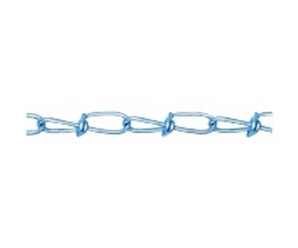 Twin Loop Chains, Size 2, 115 lb Limit, Bright Zinc