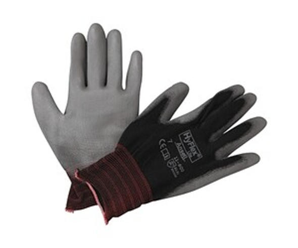 11-600 Palm-Coated Gloves, Size 6, Black