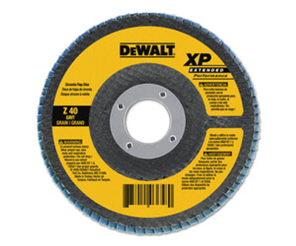 XP™ Ext Perf Flap Disc, 4-1/2 in, 80 Grit, 5/8 in-11 Arbor, 13,300 RPM, T27