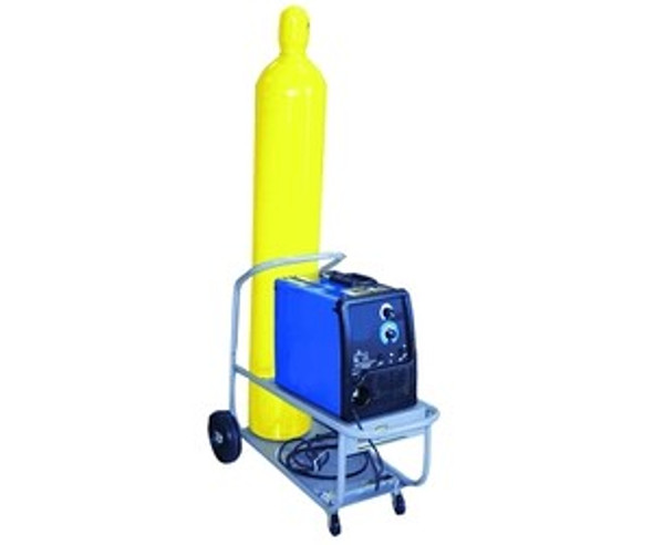 Running Gear Series Cart, Holds 1 Cylinder, 9-1/2 in dia,  8 in Polyolefin Wheels