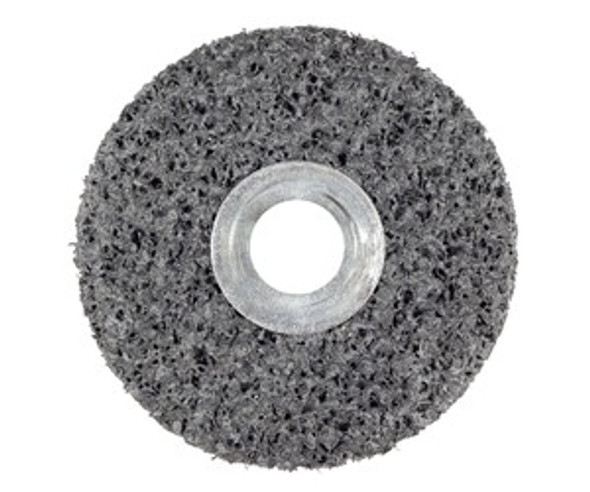 Clean and Strip Unitized Wheels, SC, 3 in dia, 3/8 in Arbor, Extra Coarse