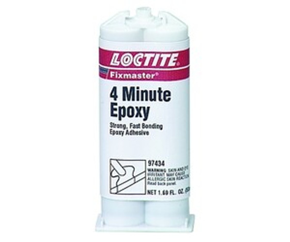 Loctite® Fixmaster® 4-Minute Resin Epoxy Adhesive,  50 ml, Cartridge, Clear