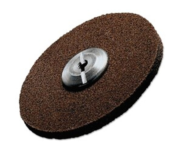 Roloc™ TR EXL Unitized Wheel, 3 in dia, 2A Medium, Aluminum Oxide