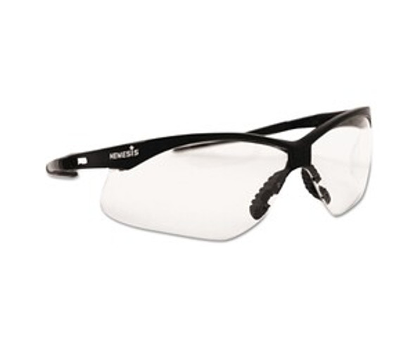 V30 Nemesis™ CSA Safety Glasses, Clear, Polycarbonate Lens, Anti-Fog, Black Frame/Temples, Nylon