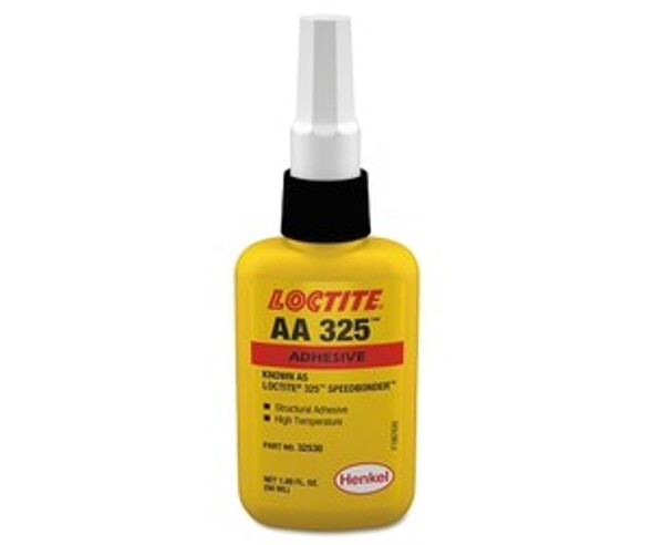 325 Speedbonder Structural Adhesive, High Temperature, 50 mL, Bottle, Amber