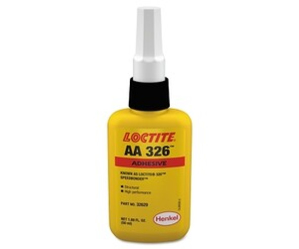326 Speedbonder Structural Adhesive, Fast Fixture, 50 mL, Bottle, Amber