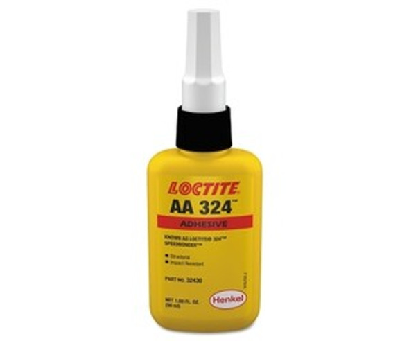 324™ Speedbonder™ Structural Adhesive, High Impact, 50 mL, Bottle, Amber