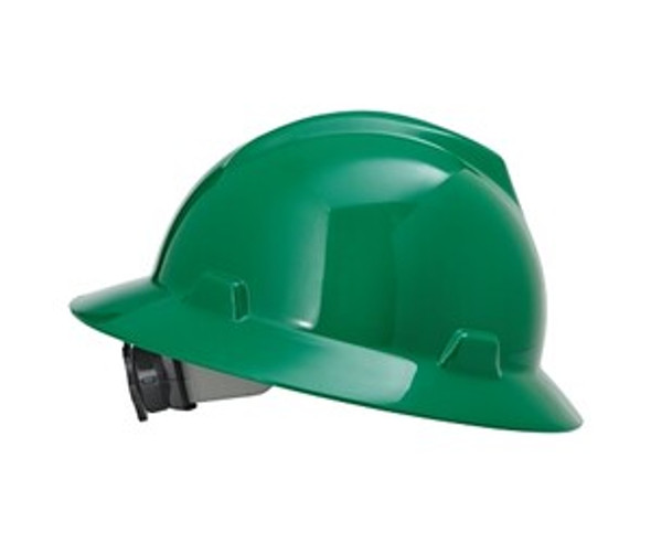 V-Gard® Protective Hats, Fas-Trac Ratchet, Hat, Green