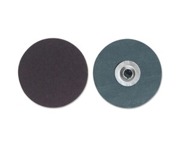 FX Quick Change Cloth Disc-Type II, Aluminum Oxide, 2 in Dia., 50 Grit