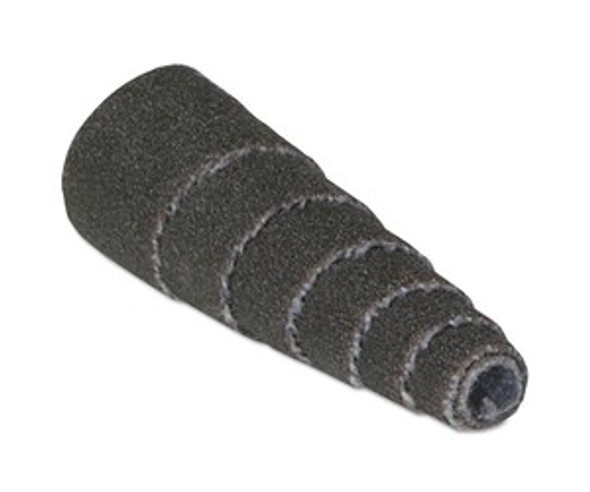 Aluminum Oxide Spiral Rolls Full Tapers, 1 x 1 1/2 x 1/8, 60 Grit