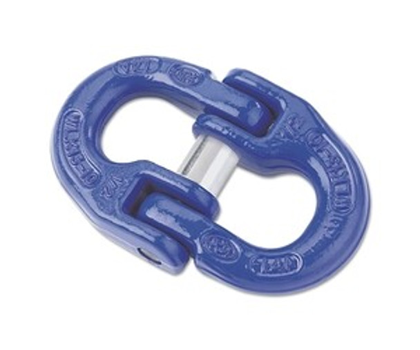 V10 Alloy Coupling Links, 5,700 lb Load, Peerless Blue