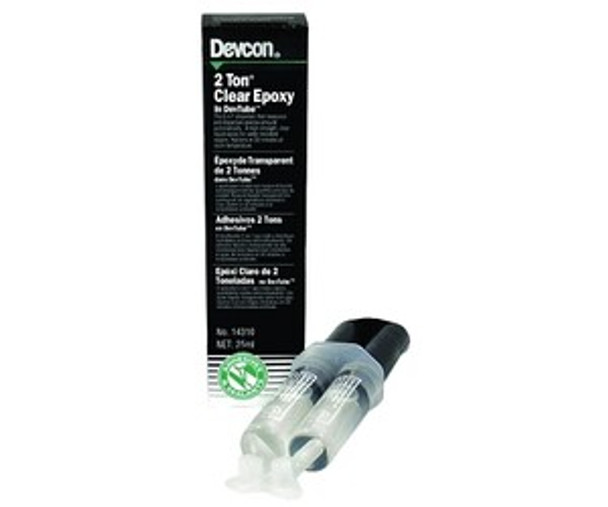 2 Ton Clear Epoxy, 25 mL, Dev-Tube, Clear/White