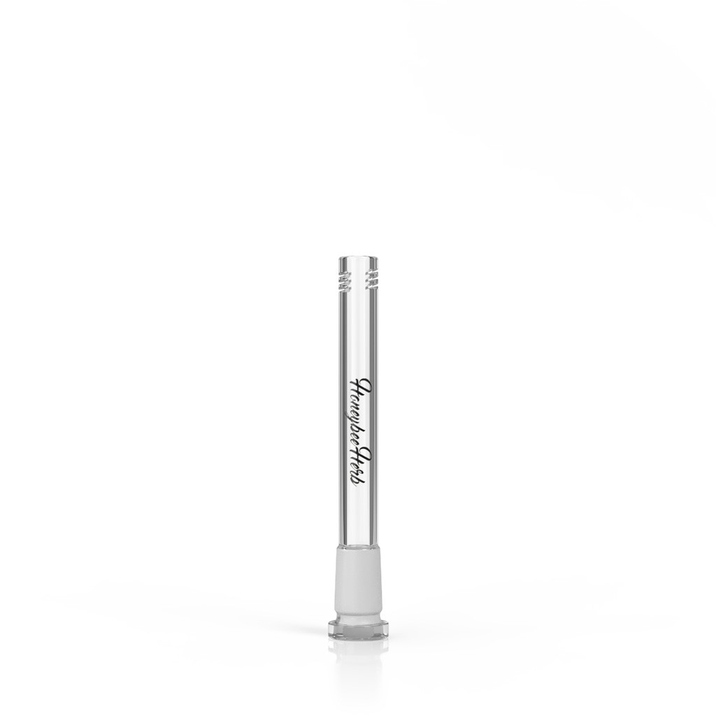 14mm Diffused Downstem For 18mm Male Bong - Honeybee Herb