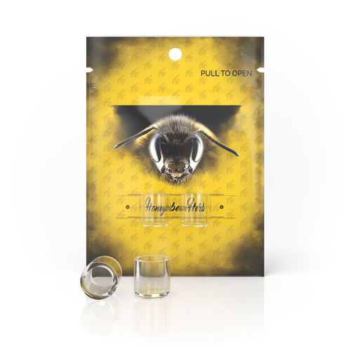 Honey Cups Quartz Inserts 15mm for Quartz Bangers & Nails | Honeybee Herb Wholesale