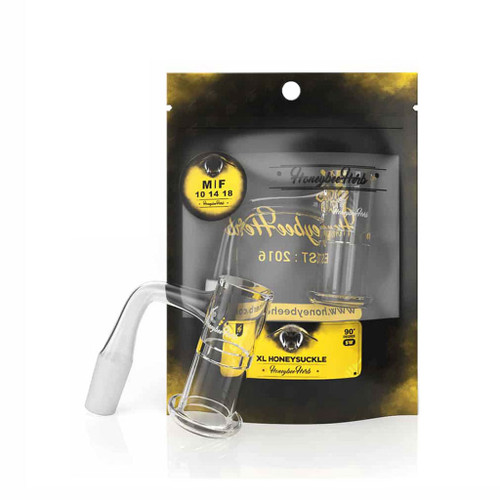 Wholesale Honeysuckle XL 90°-Degree Quartz Banger Black Packaging