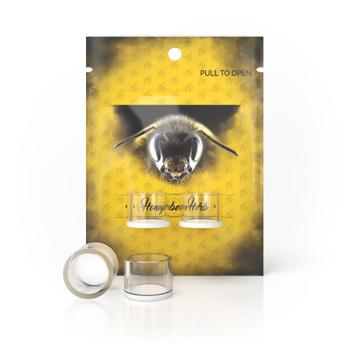 Honeybee Herb Wholesale Honey & Milk Cups Quartz Inserts 20mm for Quartz Bangers & Nails