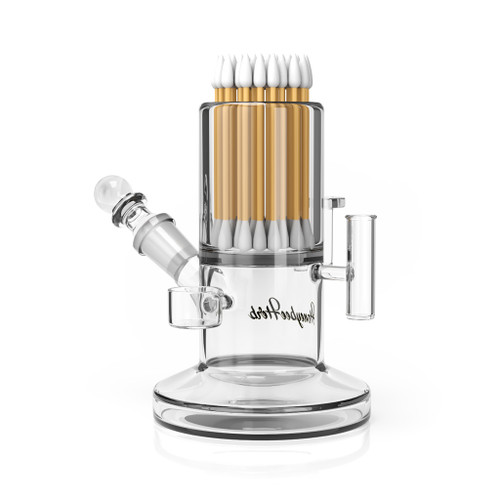 Honeybee Herb Wholesale Clear Glass Pro Iso Dab Station For All Dabbing Accessories In One Station